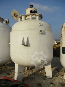 Lagertank Behälter mit Rührwerk Tank heiz-/kühlbarer Doppelmantel 5 m3
