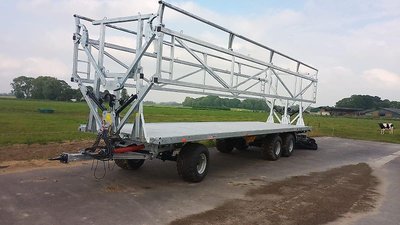 MD CM Ballenwagen T 608 /3 SL 24T mit hydraulischer Ladungssicherung