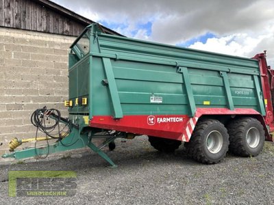 Farmtech FORTIS 2200 Abschiebewagen mit Streuwerk Stalldungstreuer