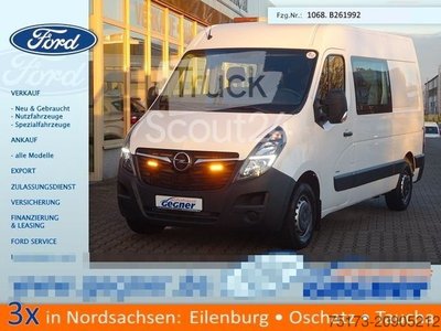Kastenwagen hoch OPEL Movano B Doka Kasten 150PS Autm. L2H2 3,5to AHK gebraucht