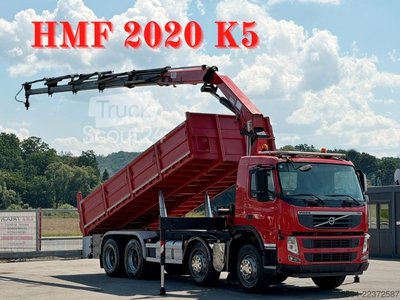 Autokran VOLVO FM 420 Kipper 6,40m *HMF 2020 K5/FUNK *8x4 gebraucht