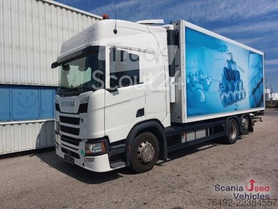 Kühlkoffer-LKW Scania R 410 B6x2NB Tiefkühlkoffer TK SLXi 300 Ladebordw gebraucht