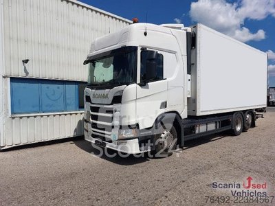 Kühlkoffer-LKW Scania R 410 B6x2NB Tiefkühlkoffer TK SLXi300 Ladebordwa gebraucht