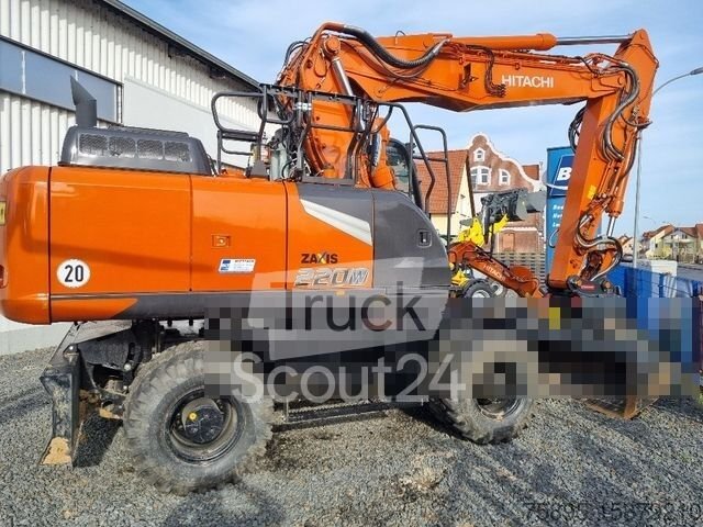 Mobilbagger HITACHI ZX220W-7 WG gebraucht