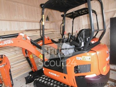 Minibagger KUBOTA KX016-4 neu