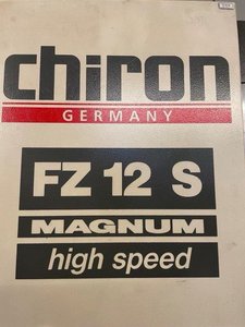 CNC Bearbeitungszentrum Fräsmaschine CHIRON FZ 12 S Bj 1998