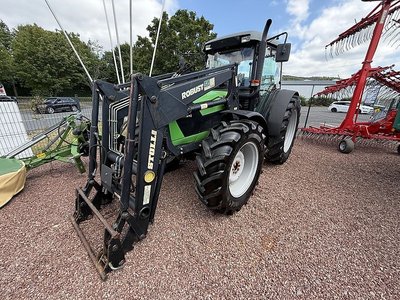 Deutz-Fahr Agrofarm 420, 2011, 2190 St, Druckluft, Industriefrontlader