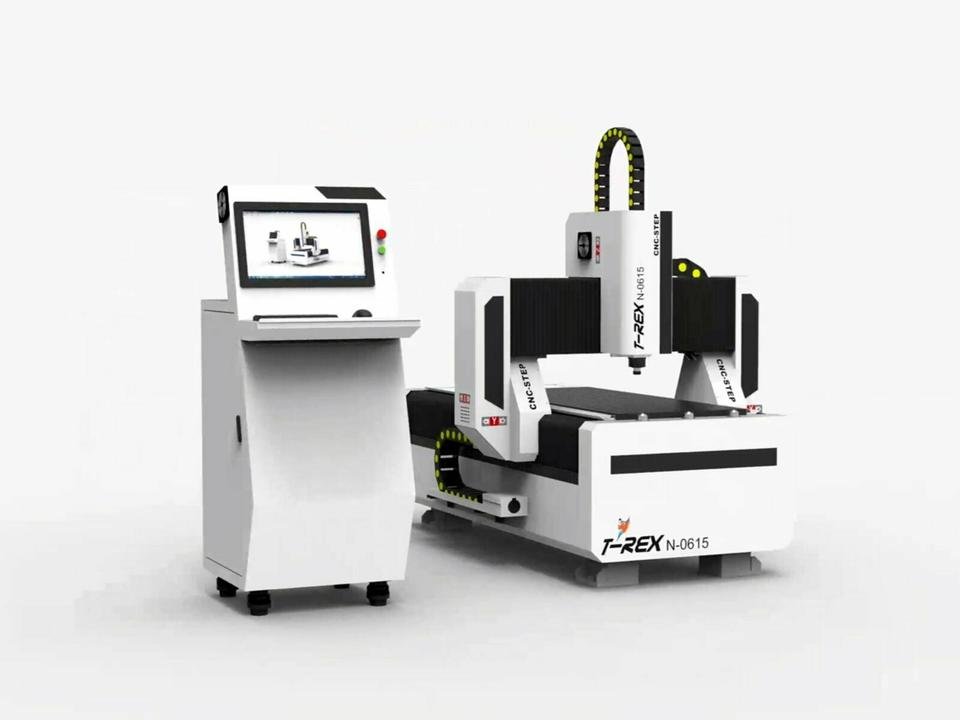 CNC portal milling machine T-Rex N-0615 with control +SW / CNC-STEP