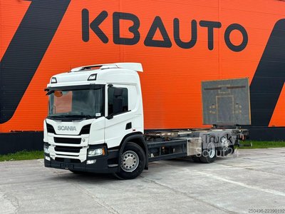 Transport von Containern Scania P 500 6x2*4 9 TON FRONT AXLE / RETARDER gebraucht