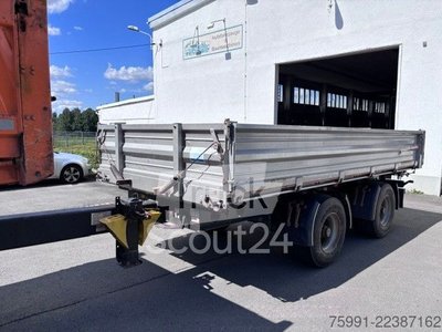 Dreiseitenkipper Anhänger FLIEGL Dreiseitenkipper Tieflader TSK 210 gebraucht
