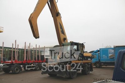 Mobilbagger CATERPILLAR M 322 C MH Umschlagbagger Motor defekt Nr.: 380 gebraucht