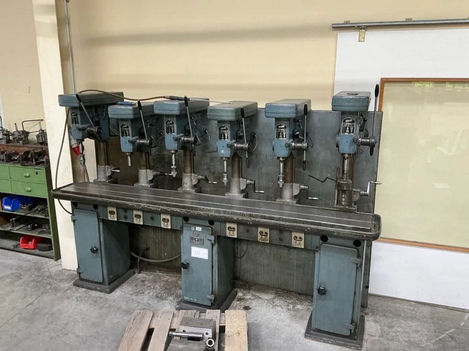 HEGNER - Mehrspindel-Tischbohrmaschine