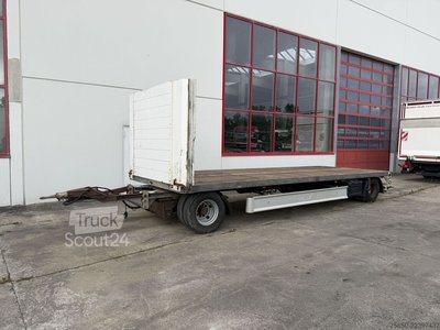 Anhänger mit offener Pritsche Fliegl ZPS180  2 Achs Jumbo-Plato- Anhänger gebraucht