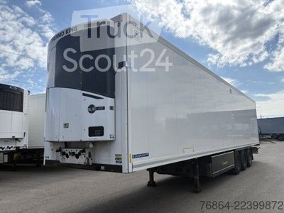 Tieflader-Sattelauflieger KRONE KüHLAUFLIEGER,  THERMO KING SLXI 400, DOPPELSTOCK, SAF-ACHSEN gebraucht