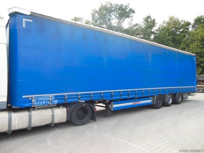 Auflieger mit Pritsche & Plane Hangler HANGLER 3 SDEL 24, COIL MULDE 5M, LOWDECK gebraucht