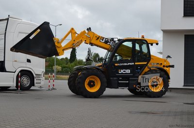 Radlader JCB 542-70 AGRI SUPER 2024r / ŁYŻKA 3m i i WIDŁY / 783mth! / TORQUE LOCK 4 / gebraucht