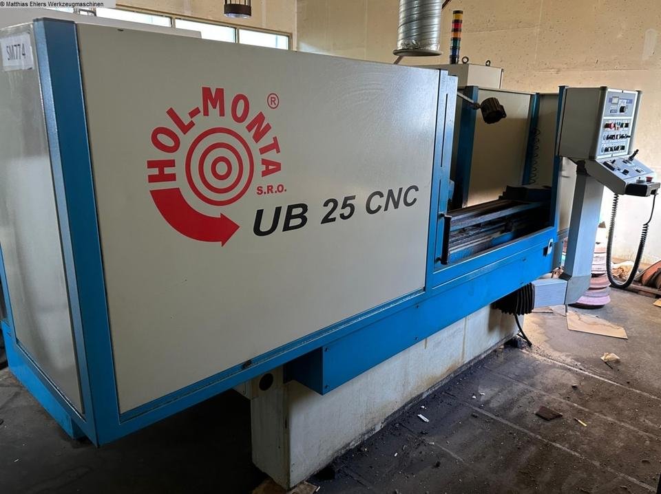 Rundschleifmaschine HOL-MONTA UB25/1000 CNC-Ersatzteilträger