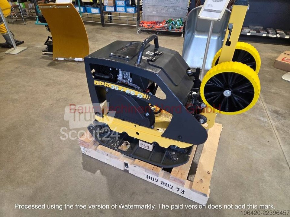 Rüttelplatte Bomag BPR 35/60 D NEU gebraucht