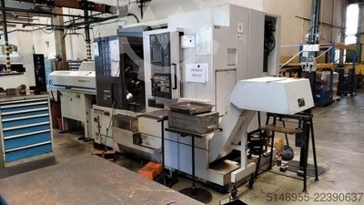 Mori Seiki NL 2000SY + dopravník třísek