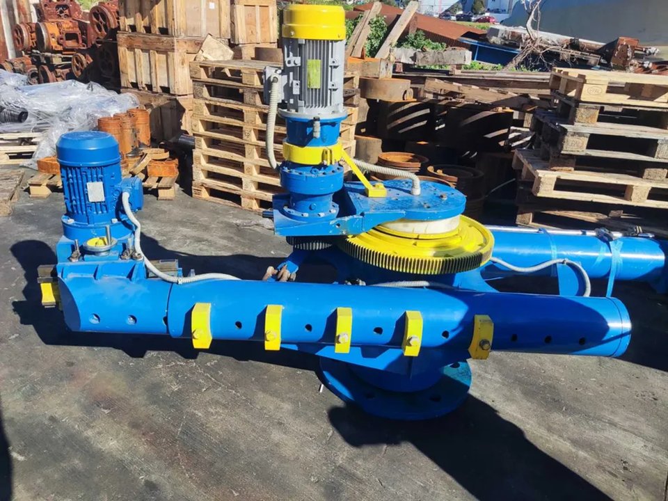 In-situ Flansch-Beschichtungsmaschine