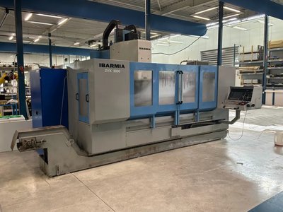 1992 Ibarmia (8) ZVX-2000 CNC-Bettfräsmaschine / vertikales Bearbeitungszentrum