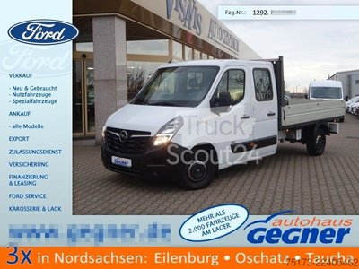 Pritschenwagen OPEL Movano B Doka Pritsche L3H1 150PS Navi gebraucht