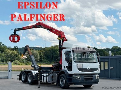 Abrollkipper RENAULT PREMIUM 410 * ABROLLKIPPER 5,05 m * KRAN/ FUNK gebraucht