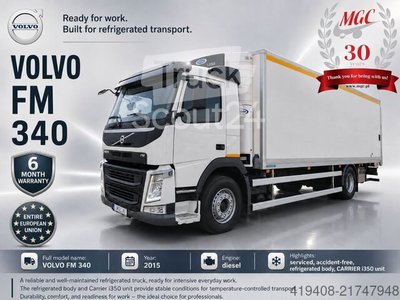 Kühl-/Tiefkühltransport Volvo FM 340 / CARRIER I350 / LIFT ZEPRO gebraucht