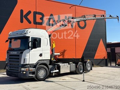 Hakenarmsystem Scania R 420 6x2 PK 18002 / PALFINGER T 17 ton / L=470... gebraucht