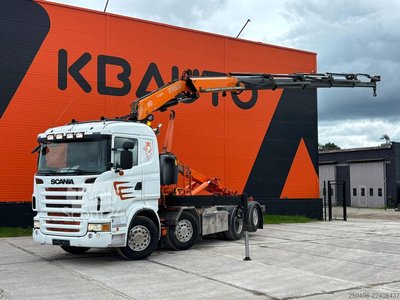 Hakenarmsystem Scania R 420 8x2*6 FASSI F290 / AJK 20 ton L=5000 mm gebraucht