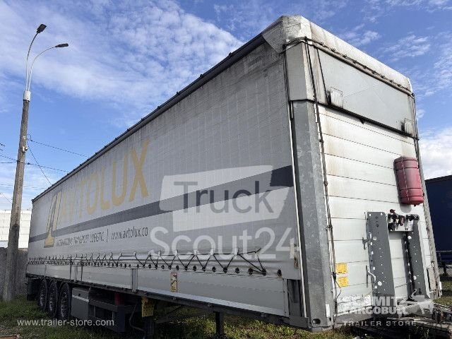 Auflieger mit Pritsche & Plane Schmitz Cargobull Curtainsider dropside gebraucht