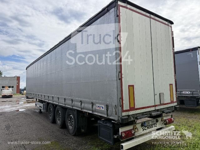 Auflieger mit Pritsche & Plane Schmitz Cargobull Curtainsider Standard gebraucht