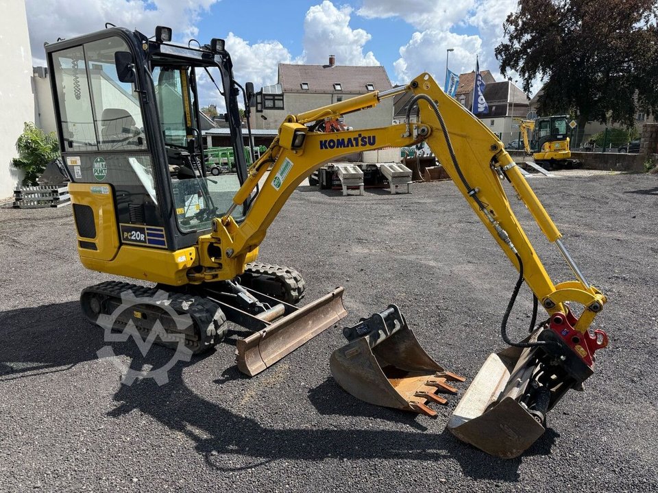 KOMATSU PC 20 R-5 / gepflegt / 720 Bh / inkl. GRL+TL