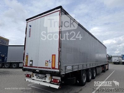 Auflieger mit Pritsche & Plane Schmitz Cargobull Curtainsider Standard gebraucht