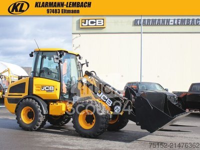 Radlader mit Erdschaufel und Ladegabel JCB 407 Stufe V inkl. Schaufel + Gabel - NEU neu