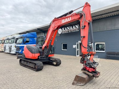 Minibagger KUBOTA KX080-4    Rototilt RS30  + Sortier/Greifmodul gebraucht