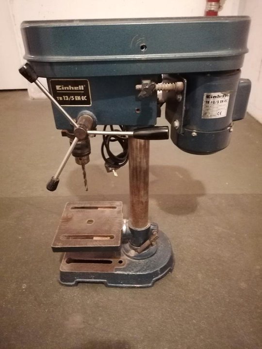 SPOTŘEBA (TISCHBOHRMASCHINE- EINELL TB13 / 5 EK-EC)