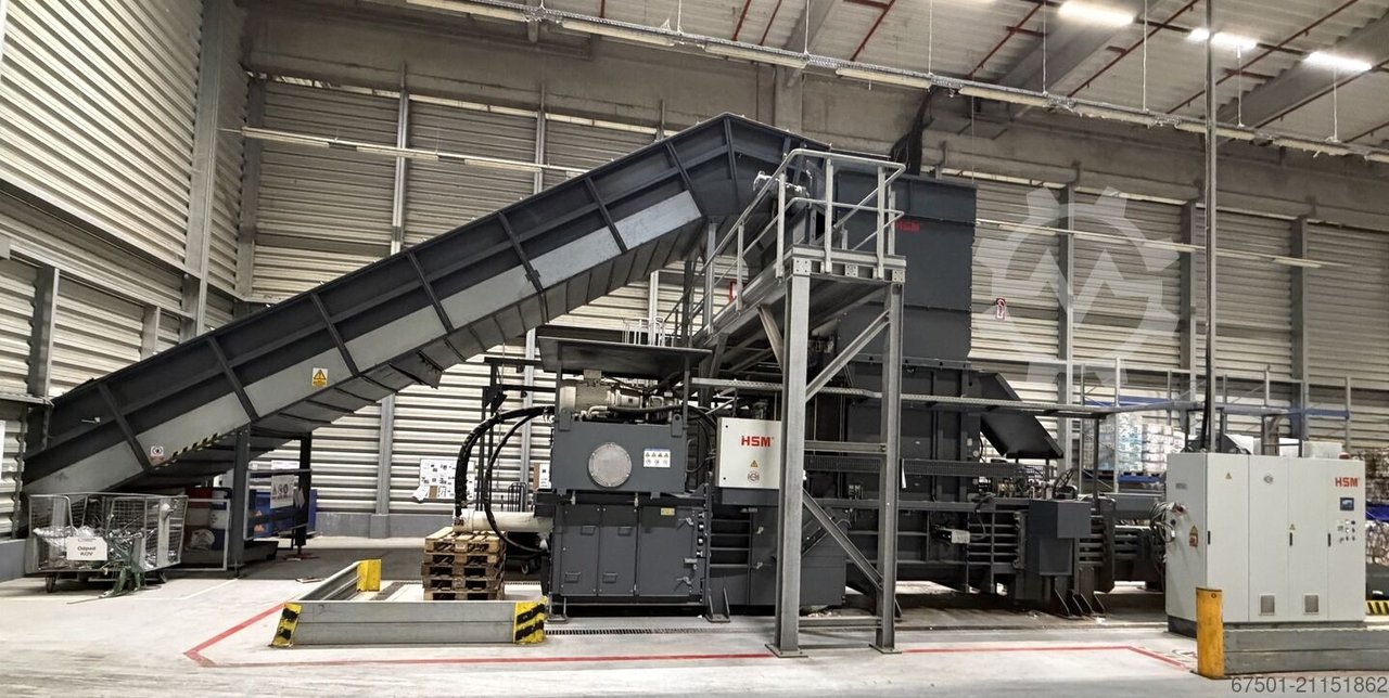 HSM Papierpresse Abfallpresse VK 8818 R FU (3406)