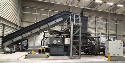 HSM Papierpresse Abfallpresse VK 8818 R FU (3406)