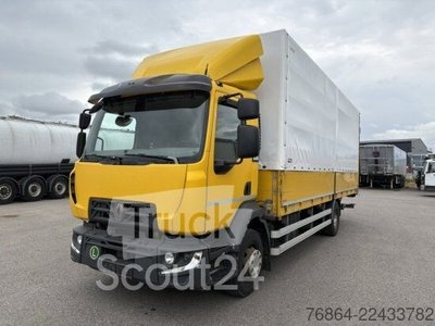 LKW mit Pritsche & Plane RENAULT D16 PLANE, LBW, E6, gebraucht