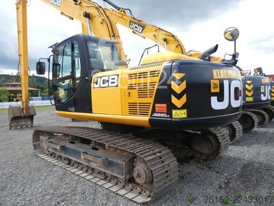 Kettenbagger Reichweite 15.500 mm JCB JS 220 LR  Long Reach gebraucht