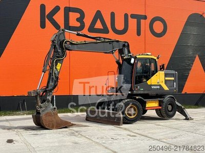 Radbagger Volvo EW 160 E AC / CENTRAL LUBRICATION / AUXILIARY H... gebraucht