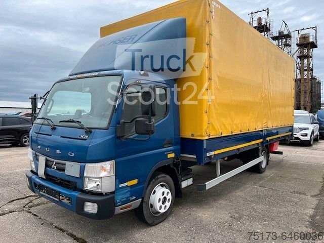 Transporter mit Pritsche & Plane FUSO Canter Fuso Pritsche/Plane 7C18 LBW Duonic gebraucht