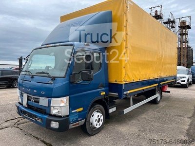 Transporter mit Pritsche & Plane FUSO Canter Fuso Pritsche/Plane 7C18 LBW Duonic gebraucht