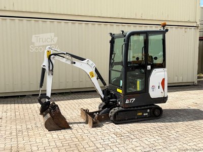 Minibagger BOBCAT E17 / 2023 BJ / 4 x Löffel / 744 H gebraucht