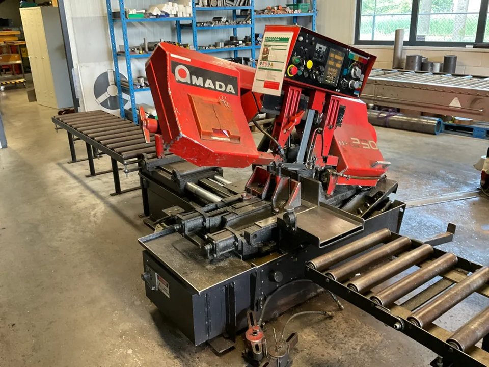 1988 Amada HFA 250 Halbautomatische Bandsägemaschine