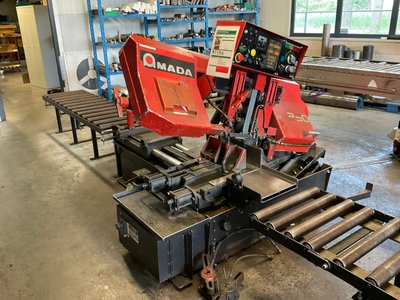 1988 Amada HFA 250 Halbautomatische Bandsägemaschine