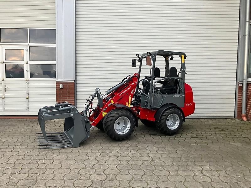 Weidemann Hoftrac 1160 mit Krokodilgebiss 1,10m Hoflader