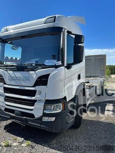 Transport von Containern Scania P 500 6x2*4 LOCATION SWEDEN ! / 9 TON FRONT AXL... gebraucht