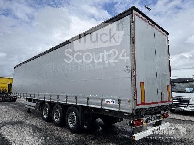 Auflieger mit Pritsche & Plane Schmitz Cargobull Curtainsider Standard gebraucht